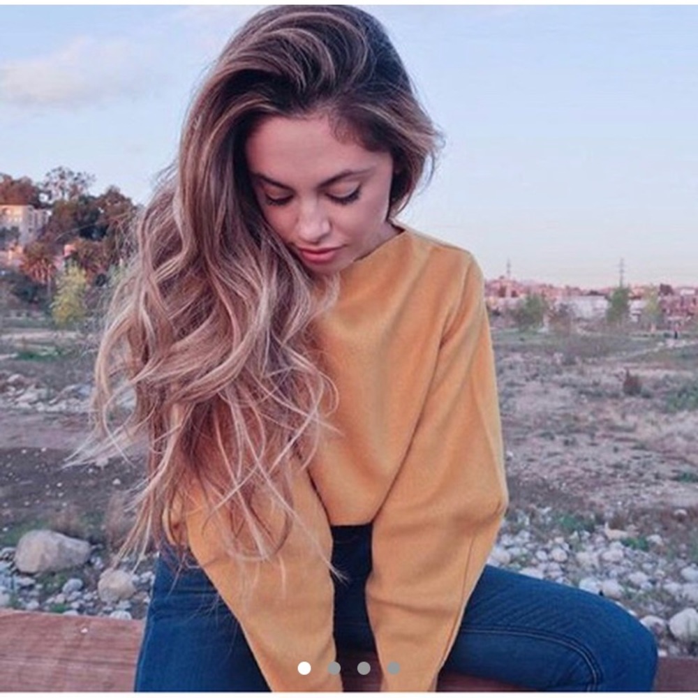Topshop boatneck sweater
